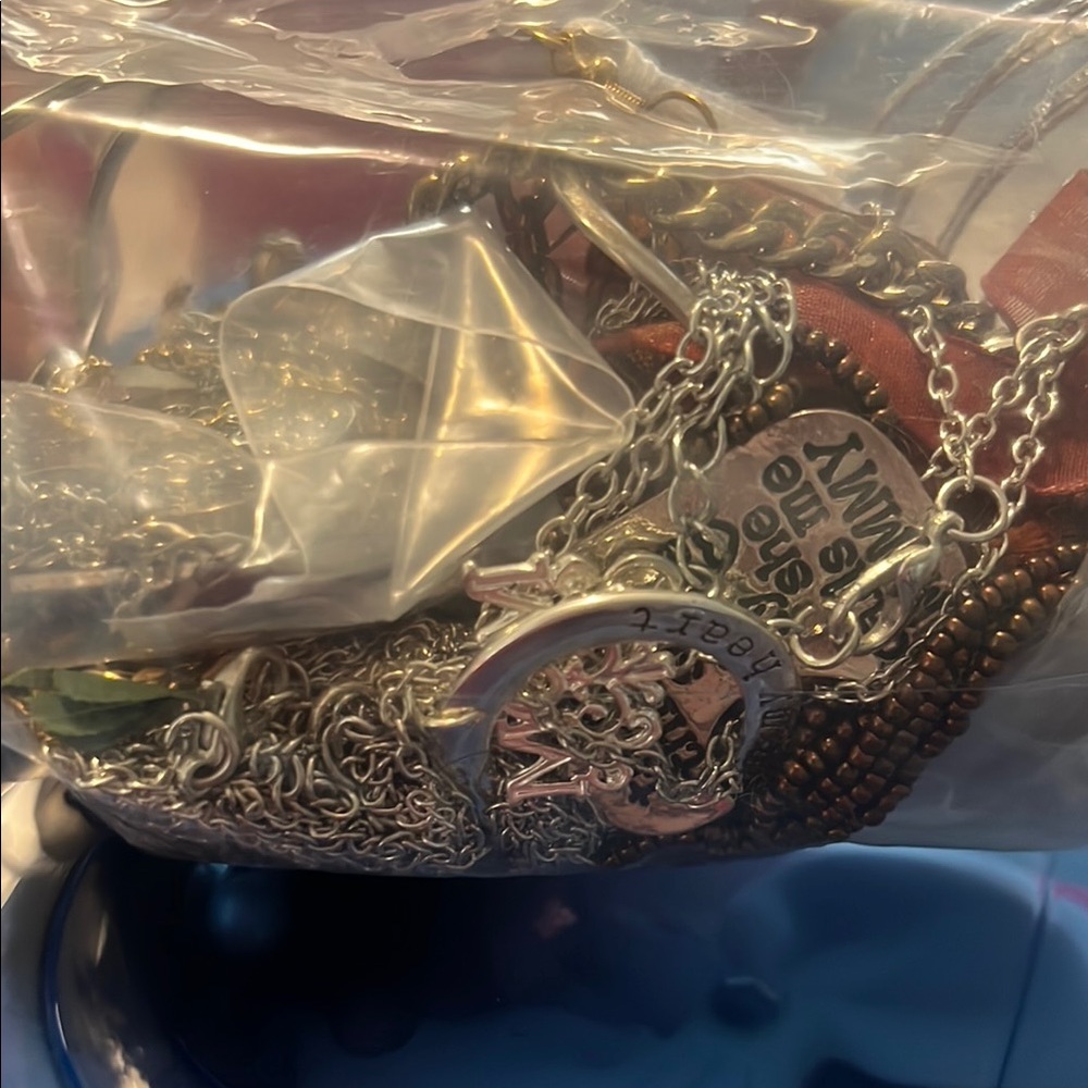 Silver and Brown Jewelry Collection